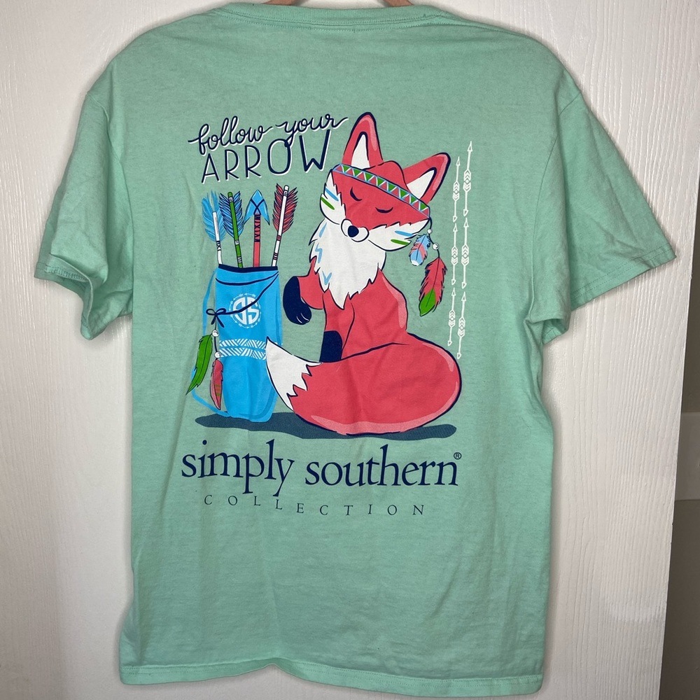 Simply Southern Follow Your Arrow Fox Tee